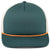 Pacific Headwear Dark Teal/Khaki/Dark Teal/Orange Foamie Fresh Trucker Cap