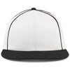 Pacific Headwear White/Black Momentum Team Cap