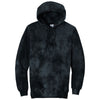 Port & Company Men's Black Crystal Tie-Dye Pullover Hoodie