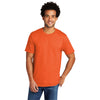 Port & Company Men's Deep Orange Heather Tri-Blend Tee