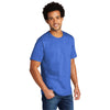 Port & Company Men's Heather Royal Tri-Blend Tee