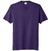 Port & Company Men's Team Purple Heather Tri-Blend Tee