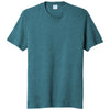 Port & Company Men's Vivid Teal Heather Tri-Blend Tee