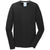 Port & Company Men's Jet Black Long Sleeve Performance Blend Tee