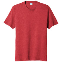 Port & Company Men's Team Cardinal Heather Fan Favorite Blend Tee