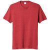 Port & Company Men's Team Cardinal Heather Fan Favorite Blend Tee