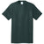 Port & Company Men's Dark Green Cotton Tee