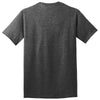 Port & Company Men's Dark Heather Grey Cotton Tee