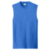 Port & Company Men's Royal Core Cotton Sleeveless Tee