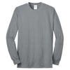 Port & Company Men's Athletic Heather Tall Long Sleeve Core Blend Tee