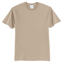 Port & Company Men's Desert Sand Core Blend Tee