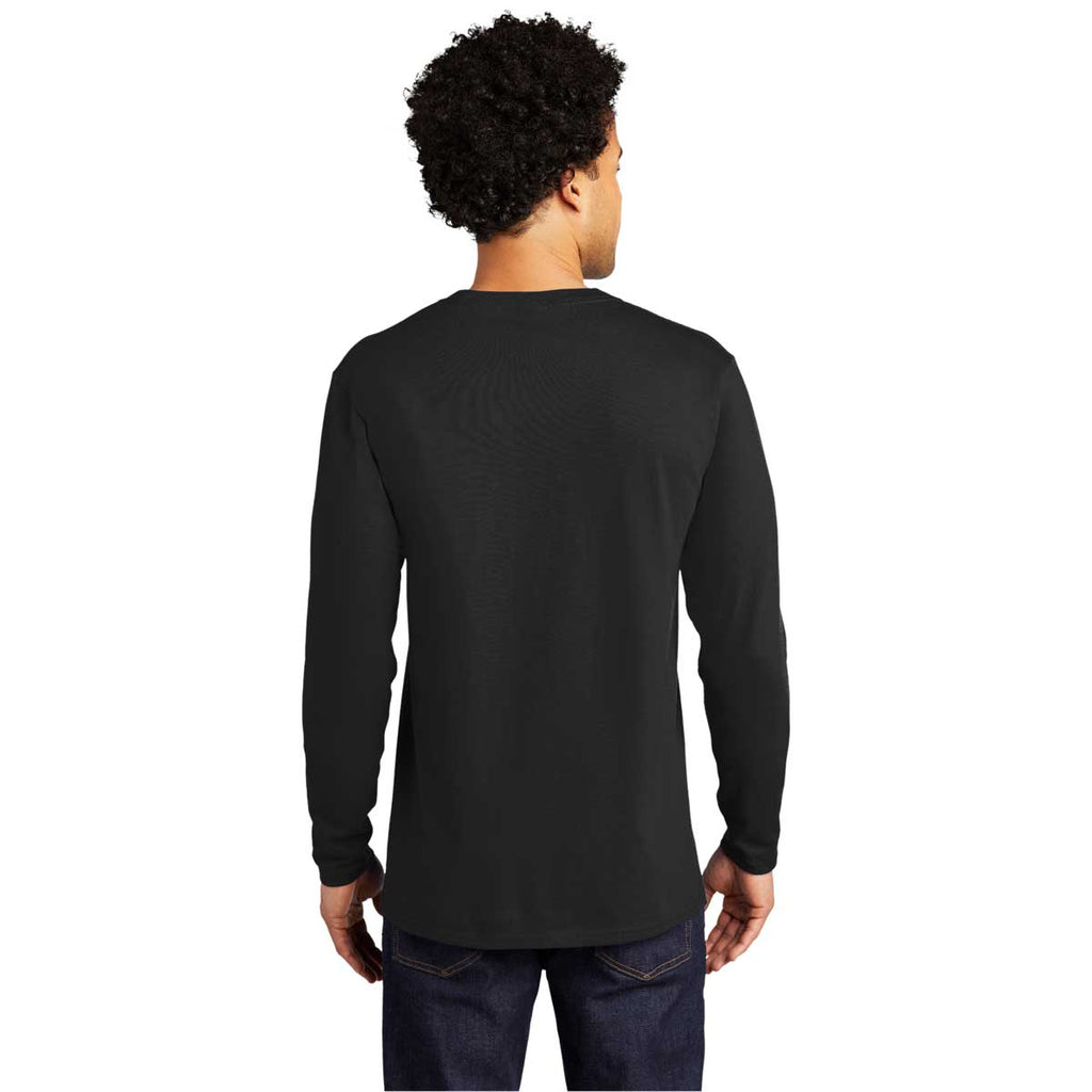 Port & Company Deep Black Long Sleeve Bouncer Tee