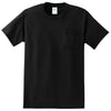 Port & Company Men's Jet Black Essential Pocket Tee