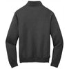 Port & Company Men's Dark Heather Grey Core Fleece 1/4 Zip Pullover Sweatshirt