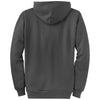 Port & Company Men's Charcoal Core Fleece Full-Zip Hooded Sweatshirt