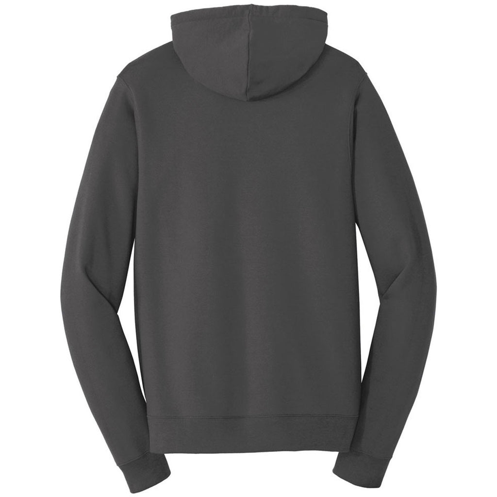 Port & Company Men's Charcoal Fan Favorite Fleece Pullover Hooded Sweatshirt