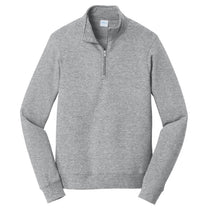 Port & Company Men's Athletic Heather Fan Favorite Fleece 1/4-Zip Pullover Sweatshirt