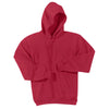 Port & Company Men's Red Tall Essential Fleece Pullover Hooded Sweatshirt