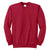 Port & Company Men's Red Tall Essential Fleece Crewneck Sweatshirt