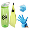 Primeline Lime Green Social Distancing Fitness Kit