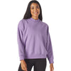 Glyder Women's Amethyst Vintage Oversized Crew