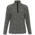 Perry Ellis Women's Grey Heather 1/4 Zip Pullover