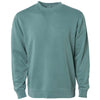 Independent Trading Co. Unisex Pigment Alpine Green Dyed Crew Neck