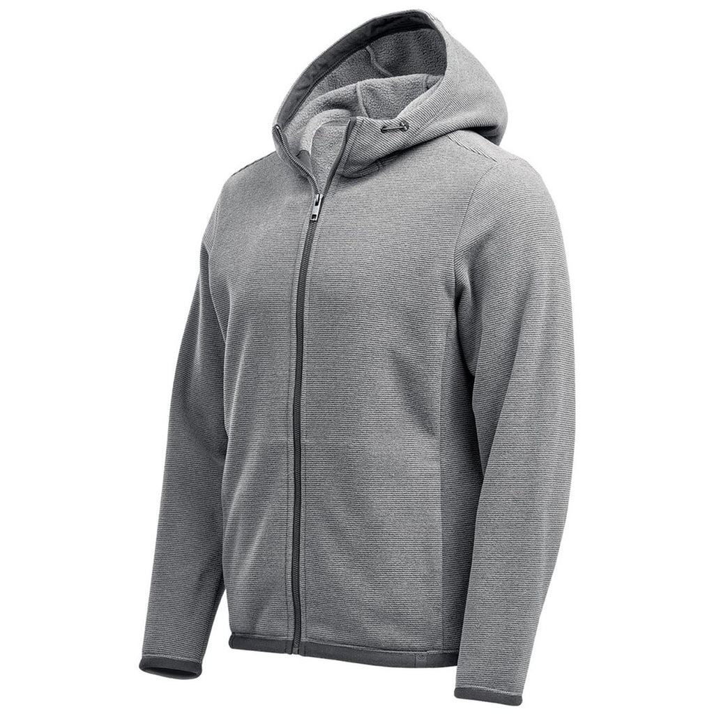 Stormtech Men's Zinc Stripe Medusa Fleece Hoody