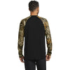 Russell Outdoors Men's Black/ Realtree Edge Realtree Colorblock Performance Long Sleeve Tee