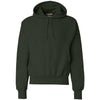 Champion Men's Dark Green Reverse Weave 12-Ounce Pullover Hood