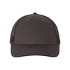 Valucap Charcoal/Black Sandwich Trucker Cap