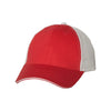 Valucap Red/White Sandwich Trucker Cap