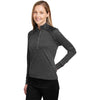 Spyder Women's Black Jaspe Mission Half-Zip