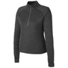 Spyder Women's Black Jaspe Mission Half-Zip