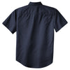 Port Authority Men's Classic Navy Short Sleeve Twill Shirt