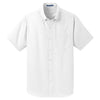 Port Authority Men's White Short Sleeve SuperPro Oxford Shirt