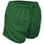 BAW Women's Dark Green Solid Running Shorts