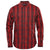 Stormtech Men's Red Plaid Muirfield Performance Long Sleeve Shirt