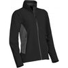 Stormtech Women's Black/Granite Pulse Softshell