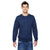 Fruit of the Loom Men's J Navy 7.2 oz. SofSpun Crewneck Sweatshirt