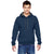 Fruit of the Loom Men's J Navy 7.2 oz. SofSpun Hooded Sweatshirt