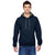 Fruit of the Loom Men's Indigo Heather 7.2 oz. SofSpun Hooded Sweatshirt