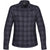 Stormtech Women's Navy Plaid Logan Snap Front Shirt