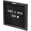 Bullet Black Felt Board with Letters