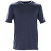 Stormtech Men's Navy Melange Lotus HSX-Dry Short Sleeve Tee