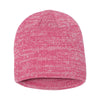 Sportsman Pink/Dark Pink Marled Knit Beanie