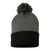 Sportsman Dark Heather Grey/Black Pom-Pom 12