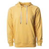 Independent Trading Co. Unisex Harvest Gold Icon Lightweight Loopback Terry Hooded Pullover