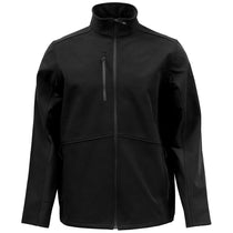 BAW Men's Black Softshell Jacket