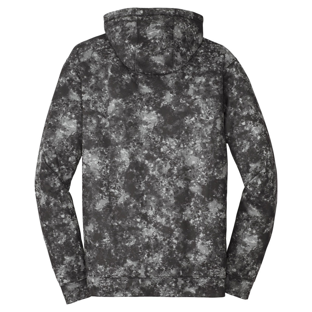 Sport-Tek Men's Black Sport-Wick Mineral Freeze Fleece Hooded Pullover